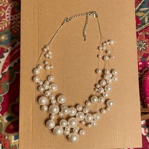 Faux Pearl Necklace